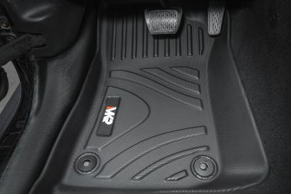 MKR Waterproof and Stain-resistant TPE Car Floor Mats Black 3 PCS For Jeep Wrangler JL 2018+ 4 Doors Model ( Not Fit for Jeep Wrangler JK or 4XE)