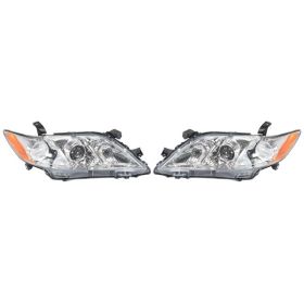 For 2007 2008 2009 Toyota Camry Headlights Headlamps 07-09 Left Right Lights