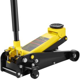 VEVOR Low Profile Floor Jack 3 Ton Heavy Steel Single Piston Hydraulic Pump