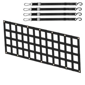 VEVOR Tailgate Net Pickup Truck Tailgate Net 60" x 18" for Full Size Trucks