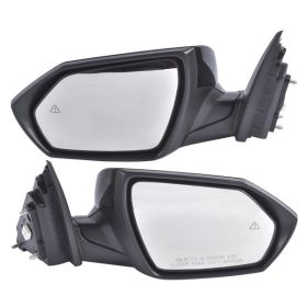2x Power Door Mirrors with Blind Spot Detection Heated for Hyundai Elantra 2021-2023 87620AA160 87610AA160