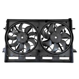 Dual Radiator Cooling Fan Assembly w/o Control Module for Nissan Rogue Platinum S SL SV L4 2.5L 2021-2023 21481-6RA0A NI3115166 214816RA0A