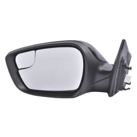 Left Power Mirror w/ Blind Spot Glass Heated for Hyundai Elantra Limited, SE, Sport 2014-2016 876103X680 876103Y500