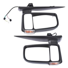 Pair Left + Right Power Door Mirrors with BSM Heated for Mercedes Sprinter 1500 2500 3500 3500XD 2019-2024 9108111700 9108111600
