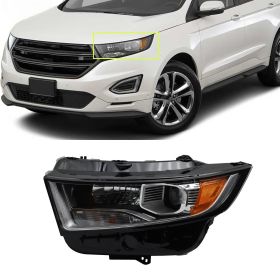 2015-2018, Ford, edge headlights, US version, all-halogen assembly, including bulb, left driver side