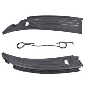 Windshield Wiper Cowl Panel Grille for 2009-2014 Ford F150 F-150 BL3Z15022A69A Plastic
