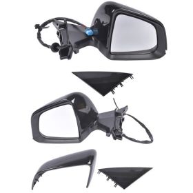 Pair Power Fold Heated Mirrors Driver+Passenger Side for Tesla Model Y 2020-2023 1594111-00-C, 1594112-00-C