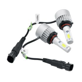 Series F-S2 9005 28W-LED Silver Edition COB Integrated Automotive Front Headlights Low End Edition (Color: Silver)