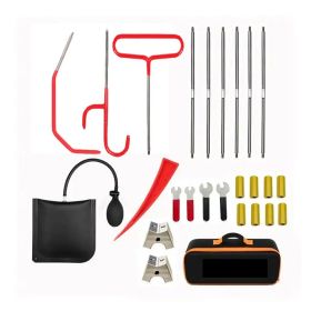 Multi-functional Car Emergency Kits Automotive Hand Tools for Outdoor (Color: As pic show, QTY: 26 pcs)